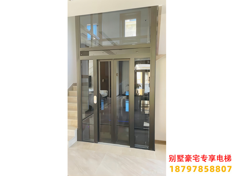江南别墅安装小型电梯