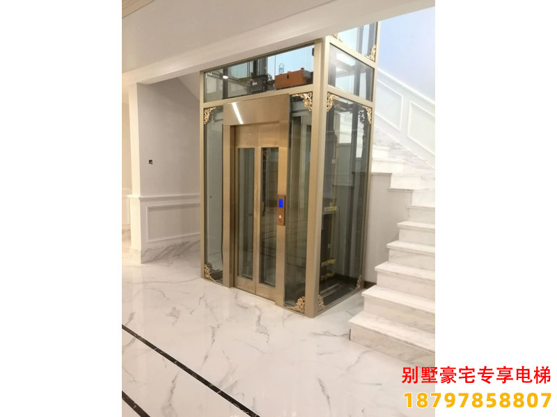 望奎县现代家装观光别墅电梯
