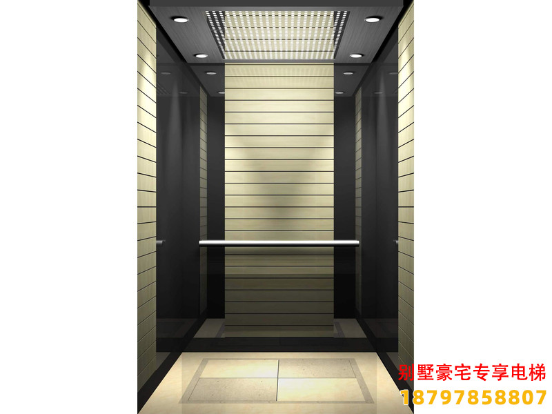 新华中式别墅电梯装饰